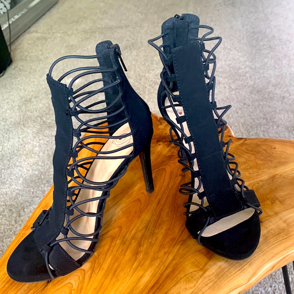 Like New Black Heels